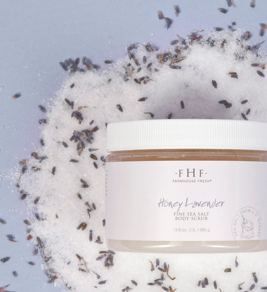Honey Lavender Fine Sea Salt Body Polish
