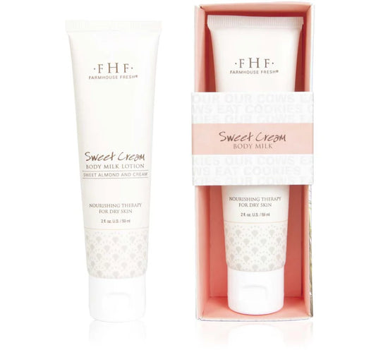 Farmhouse Fresh Sweet Cream Body Milk Travel Lotion