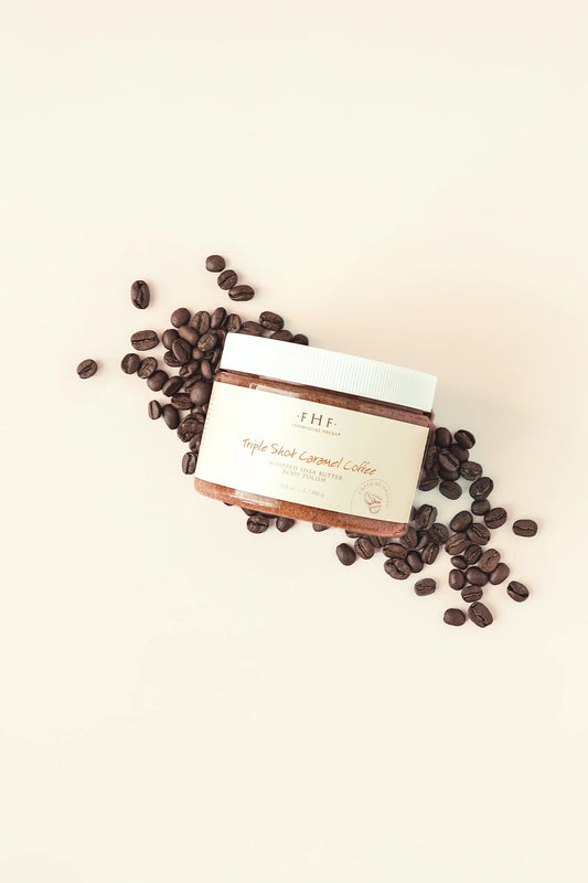 Triple Shot Caramel Coffee Whipped Shea Butter Body Polish